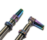 Tubeless Alloy Valve Stem & Cap Tool - Pair